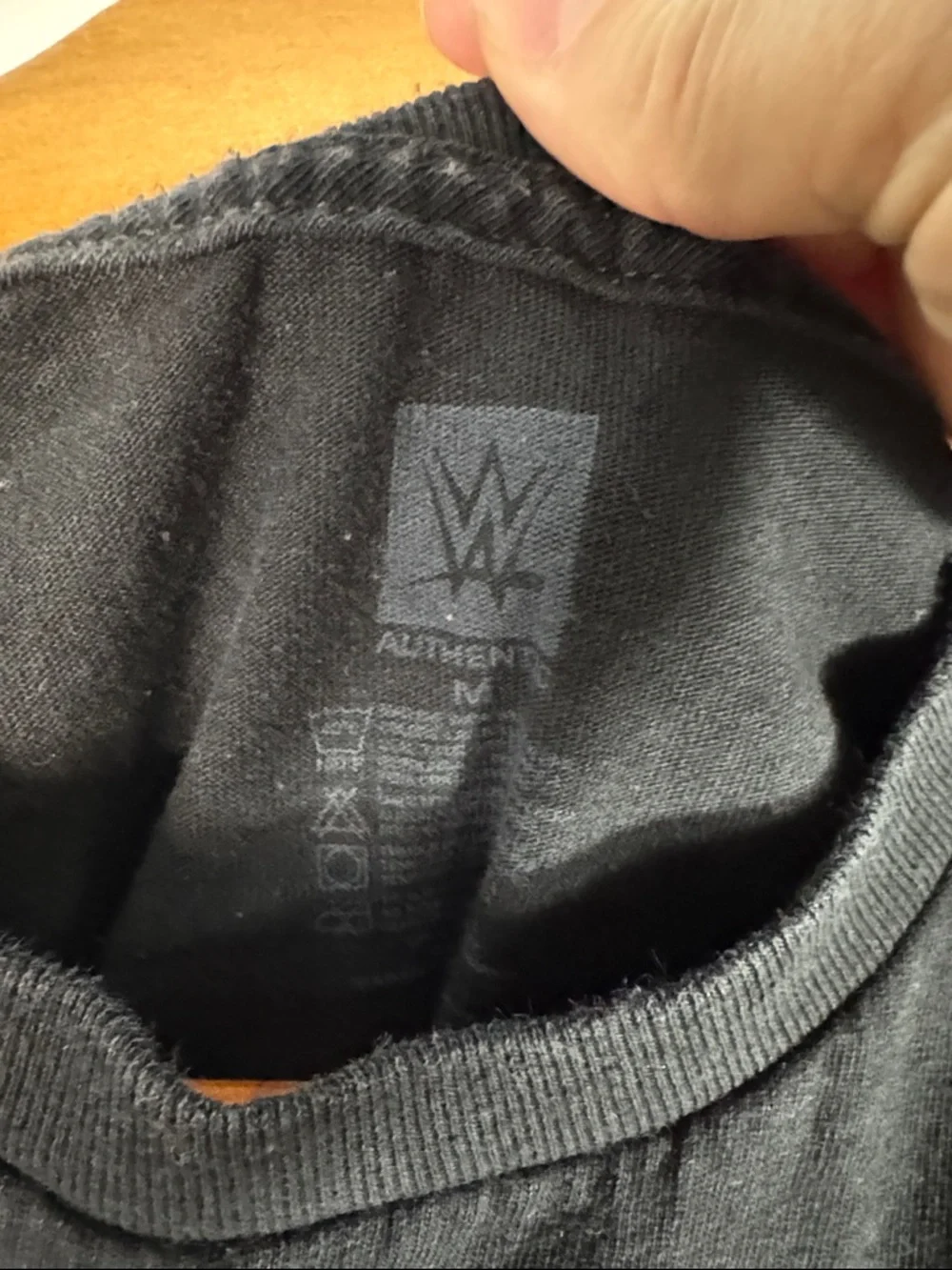 WWE Rey Mysterio Black Tee with Yellow & White Mask Graphic size Medium - Picture 2 of 4